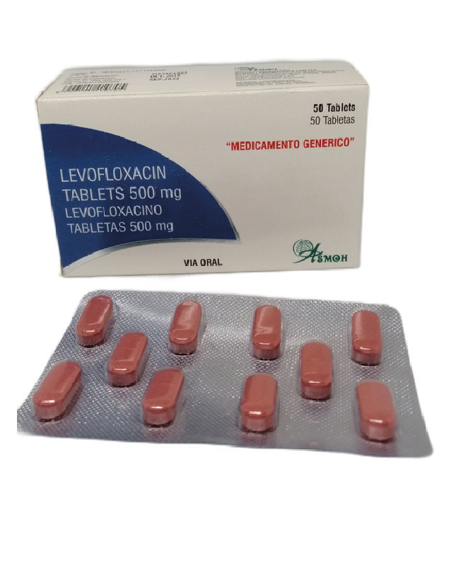 LEVOFLOXACINO TABLETAS 500 mg