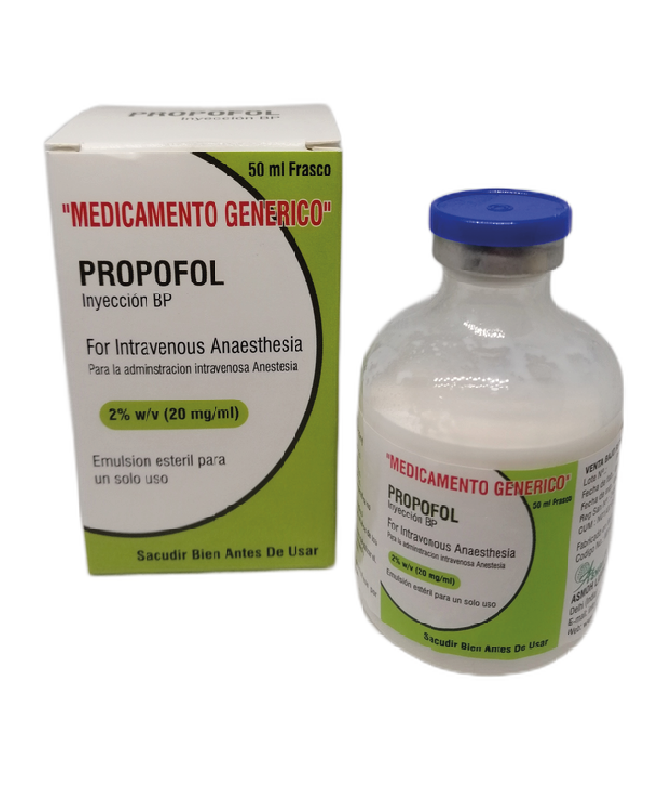 PROPOFOL INYECCIÓN BP 2% w/v (20 mg/ml)